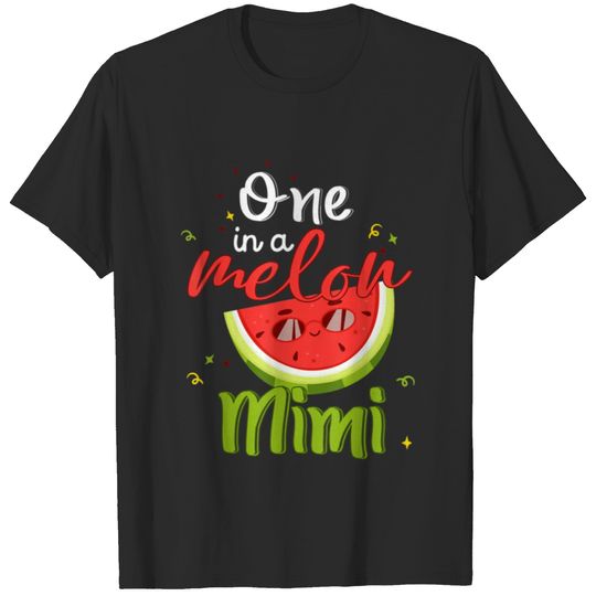 One In A Melon Mimi Watermelon Family Matching T-shirt
