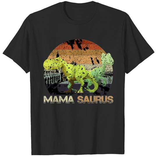 Mama Saurus dinosaurios T-shirt