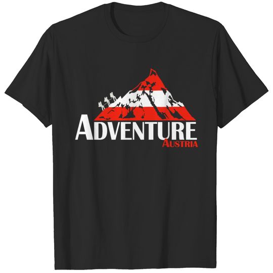 Adventure Austria, mountaineers T-shirt
