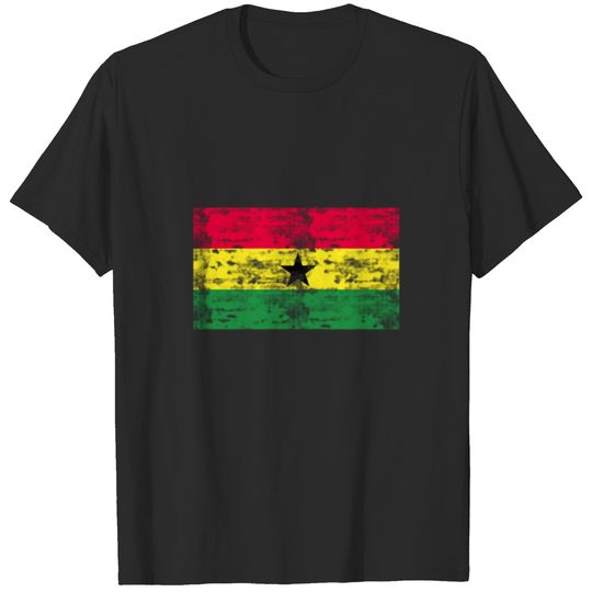 Ghana flag vintage T-shirt