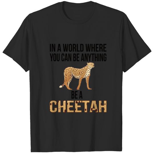 Cheetah Gifts Cheetah Lover African Savanna Animal T-shirt