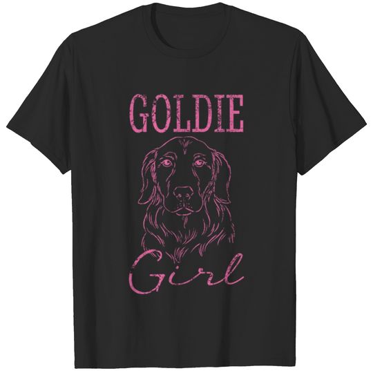 Golden Retriever Goldie Girl T-shirt