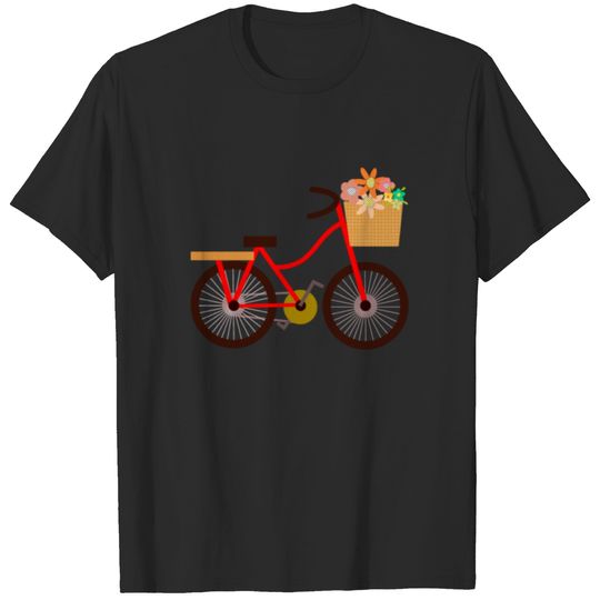 Nature bicycle Vintage Bike Nature Cycling cyclist T-shirt