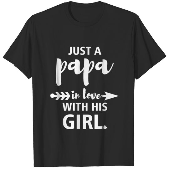 Just a dad father gift fathers day saying family T-shirt