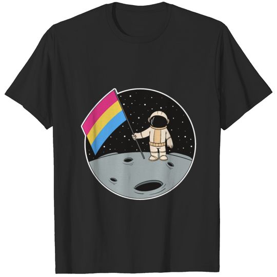 Pansexual Apparel for a Moon Landing Fan T-shirt