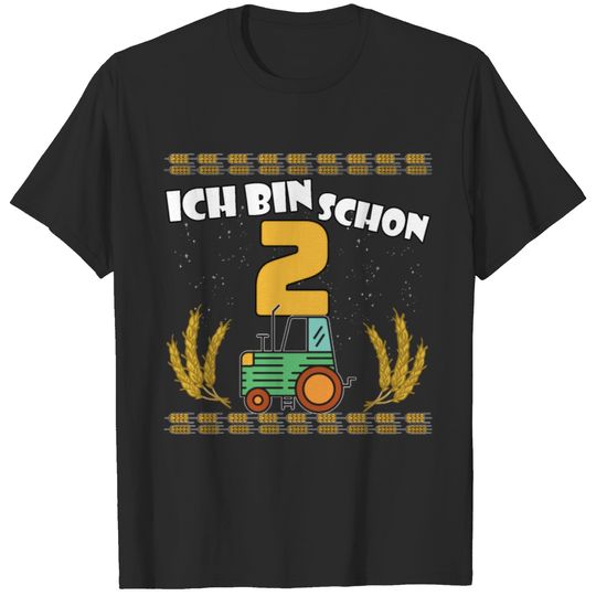 I'm Already 2 Tractor Farmer Children's Birthday T-shirt