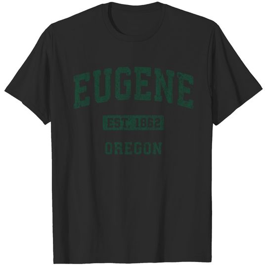 Eugene Oregon Or Vintage Athletic Sports Design T-shirt