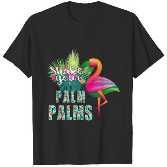 Shake Your Palm Palms Summer Break Beach Palm Tree T-shirt