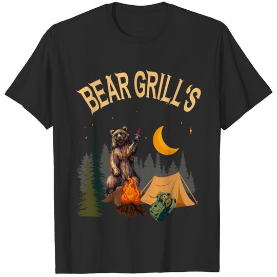 Bear Grill s Adventure Bushcraft T-shirt