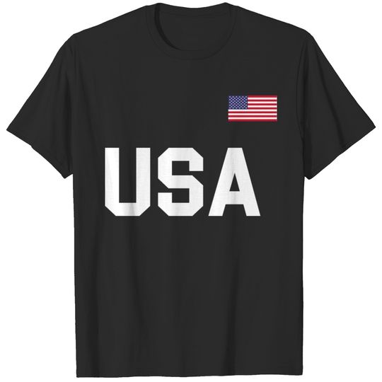 Kristen Bell USA T-Shirt | USA Flag Blue Tee T-shirt
