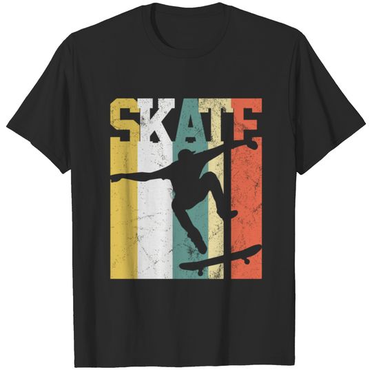 Skate Skateboarder Gift Skateboard Retro T-shirt