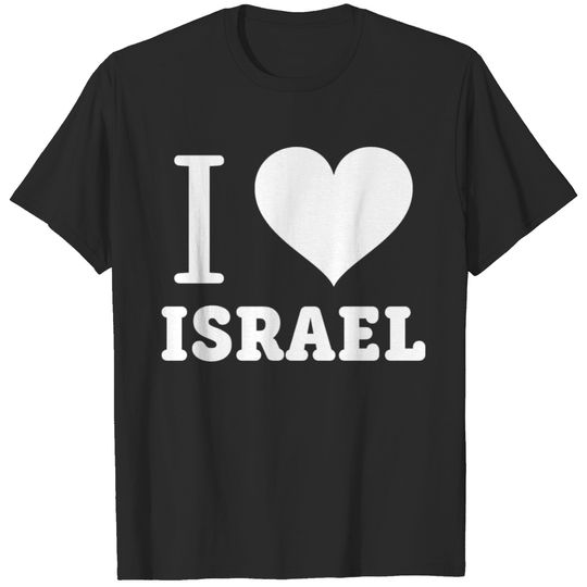 I love Israel gift saying Jewish Hanukkah T-shirt