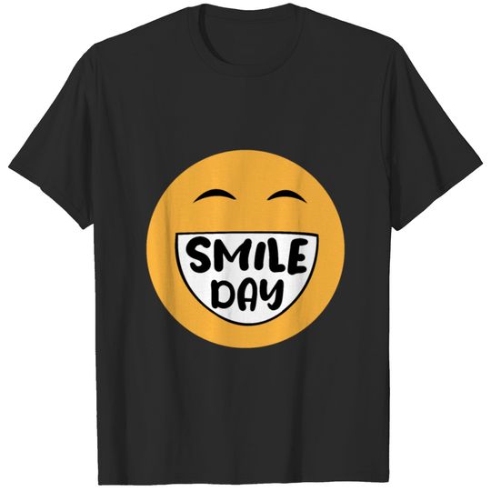 Smile Day Face T-shirt