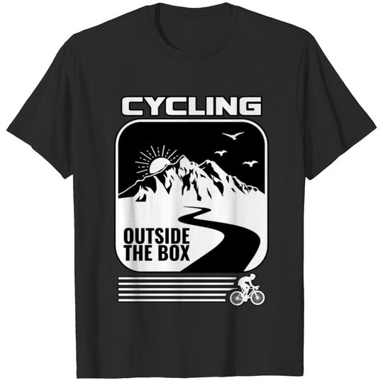 Cycling Outside The Box T-shirt