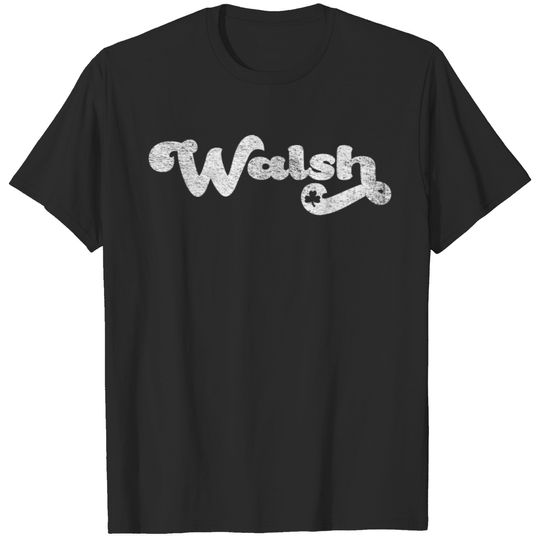 Walsh - vintage shamrock T-shirt