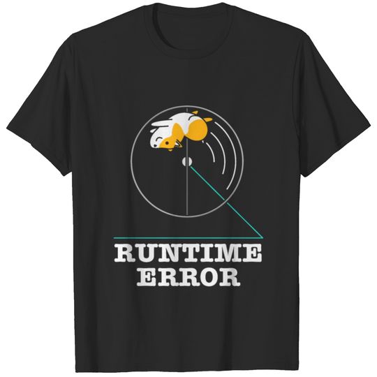 Computer Programmer Hamster T-shirt