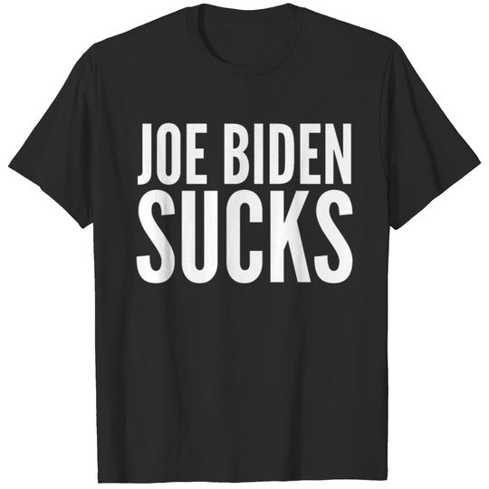 JOE BIDEN SUCKS Funny Anti-Biden Political USA T-shirt