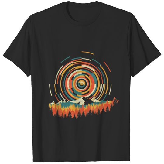 The Geometry of Sunrise Classic T Shirt T-shirt