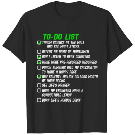 To-do list T-shirt