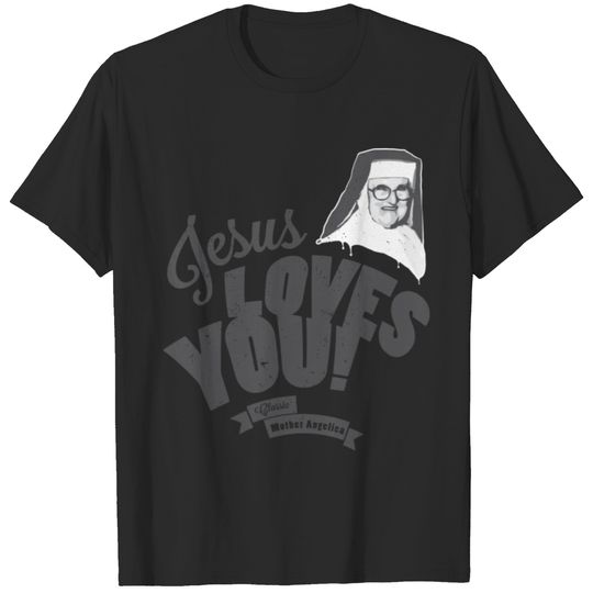 Classic Mother Angelica Dark T-shirt