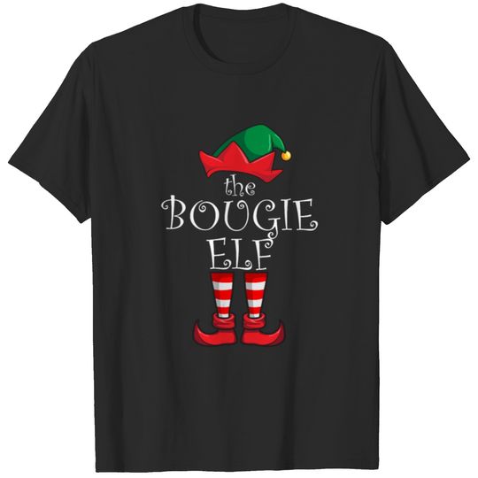 Bougie Elf Matching Family Christmas Party Pajama T-shirt