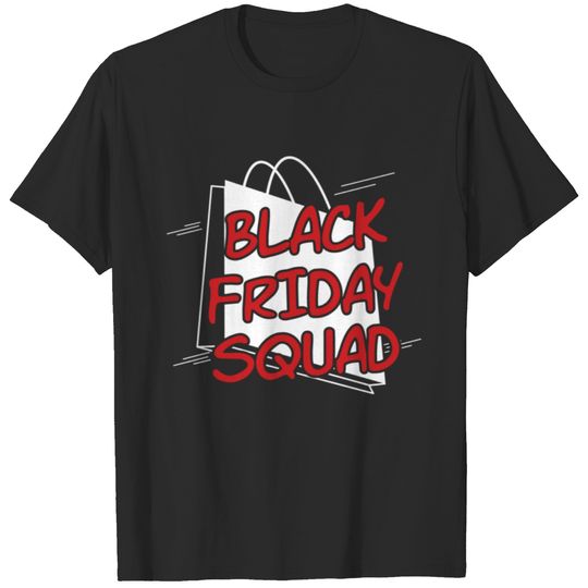 Black Friday Squad Shopping T-shirt