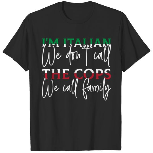 Family Italian Traditional Sicilian Pride T-shirt