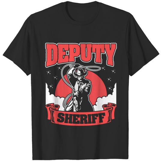 Deputy Sheriff Police Law Enforcement T-shirt