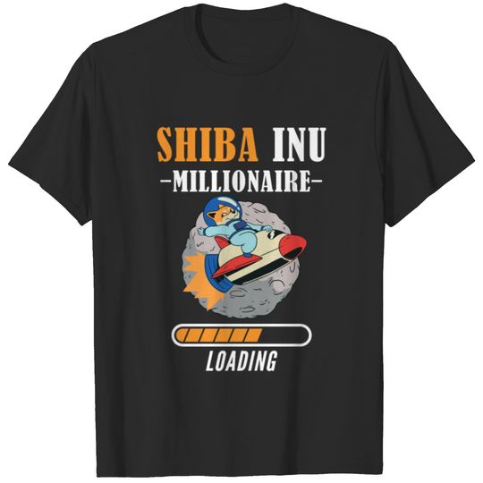 Shiba Inu Coin Loading Millionaire Hodl T-shirt