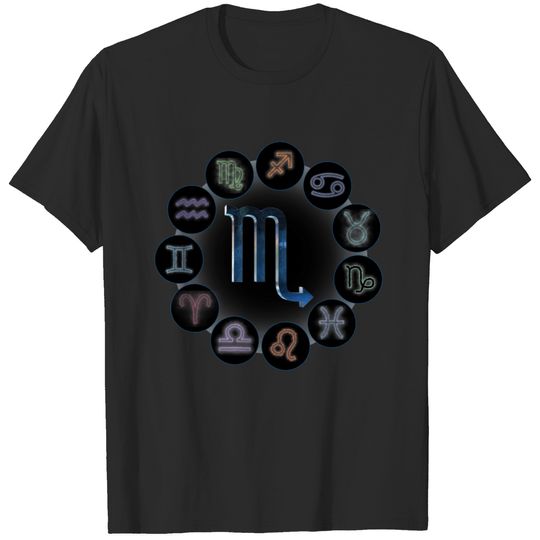 Scorpio/The Scorpion Zodiac Symbol. T-shirt