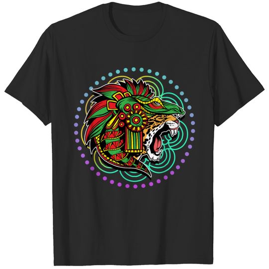 Mexican Mythology Aztec Warrior Cherokee T-shirt