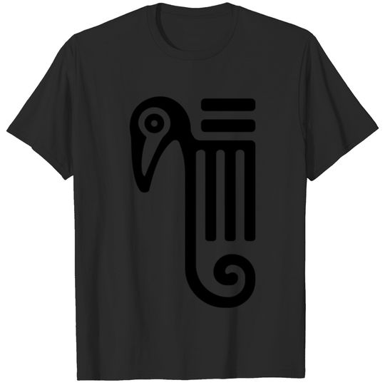 Aztec Bird Pattern Design T-shirt
