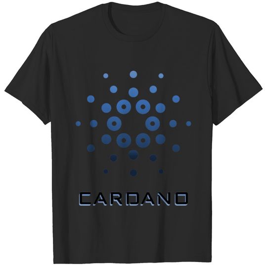 Cardano logo crypto ADA coin Cryptocurrency T-shirt
