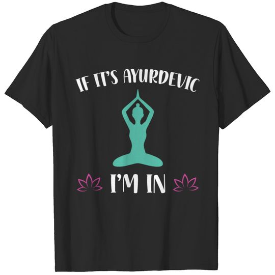 Ayurveda Gift | Spirituality Ayurveda Massage Yoga T-shirt