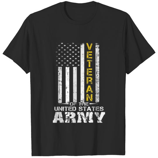 Veteran of United States US Army veteran Gold T-shirt
