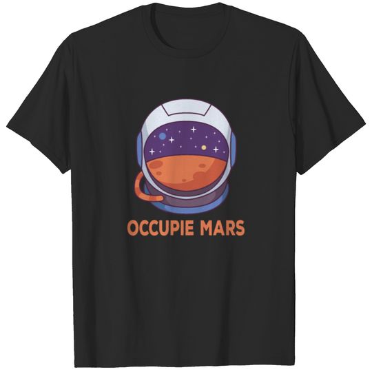 Space Exploration Occupie Mars T-shirt