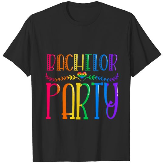 LGBT Pride Gay Bachelor Party Married Couples T-shirt