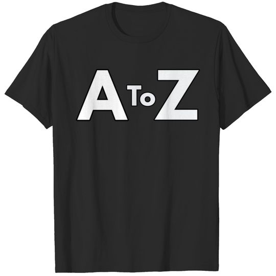 A to Z T-shirt