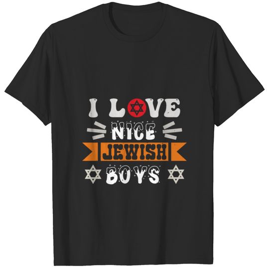 I Love Nice Jewish Boys T-shirt