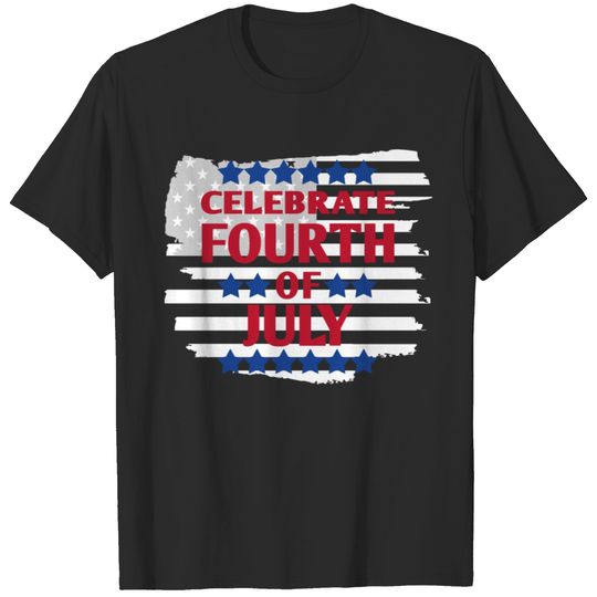 Celebrate Fourth of July T-shirt