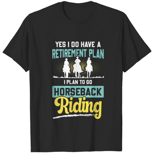 Horses riders T-shirt
