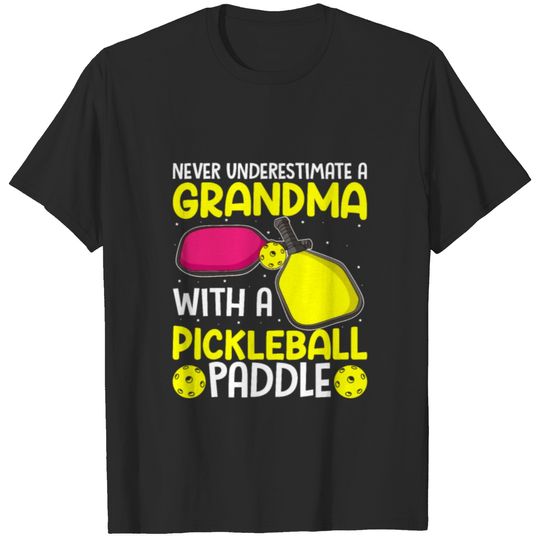 Funny Grandma Pickleball Player T-shirt