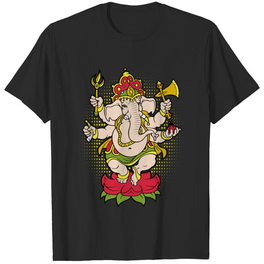 Elephant God Ganesha Hindu Ganesh T-shirt