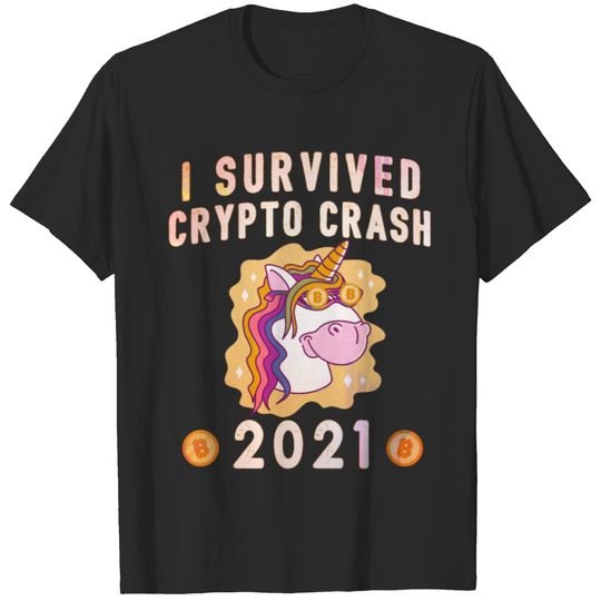 Bitcoin Crypto Crash Trader Crypto T-shirt