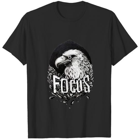 Focus Eagle T-Shirt, stickers, phone cases T-shirt