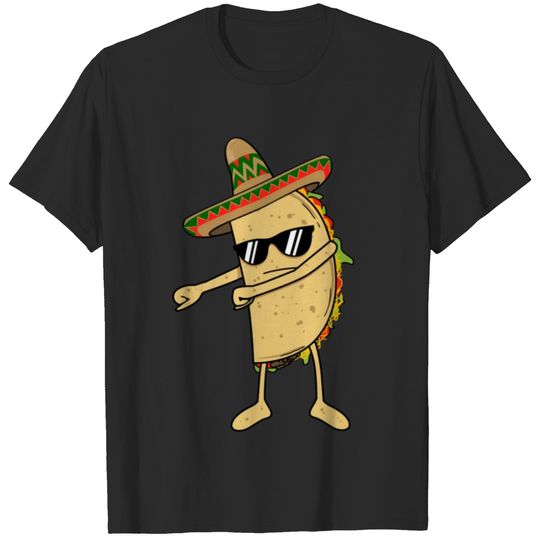 Flossing Taco Floss Dance Dancing Mexico Funny T-shirt