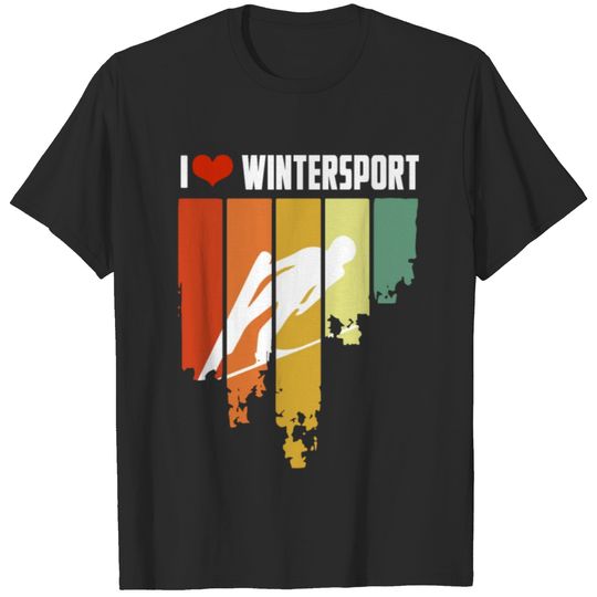 I Love Wintersport Retro Edition T-shirt
