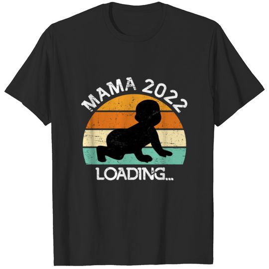 mom 2022 loading mom pregnancy Baby T-shirt