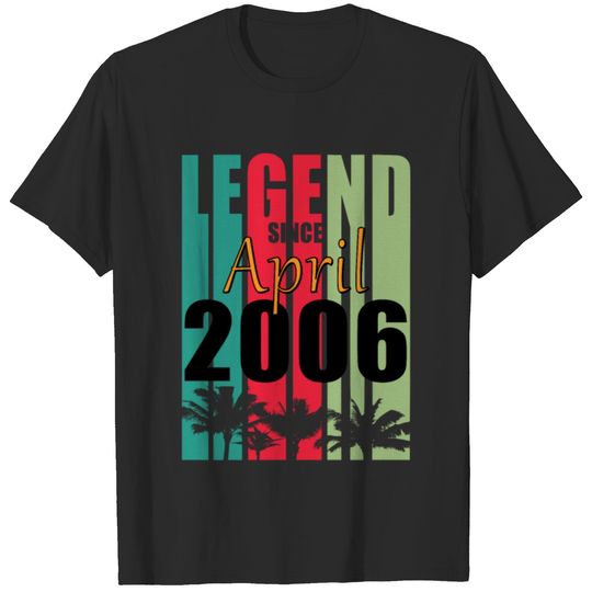 Legend April 2006 vintage gift T-shirt