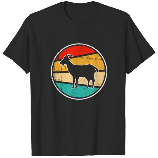 goat retro T-shirt